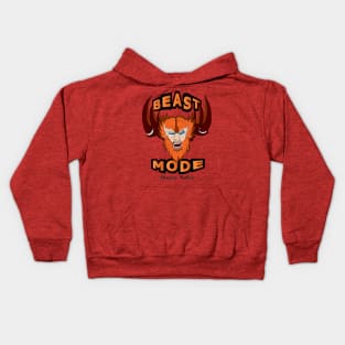 Beast Mode by Hungry Vulture Kids Hoodie